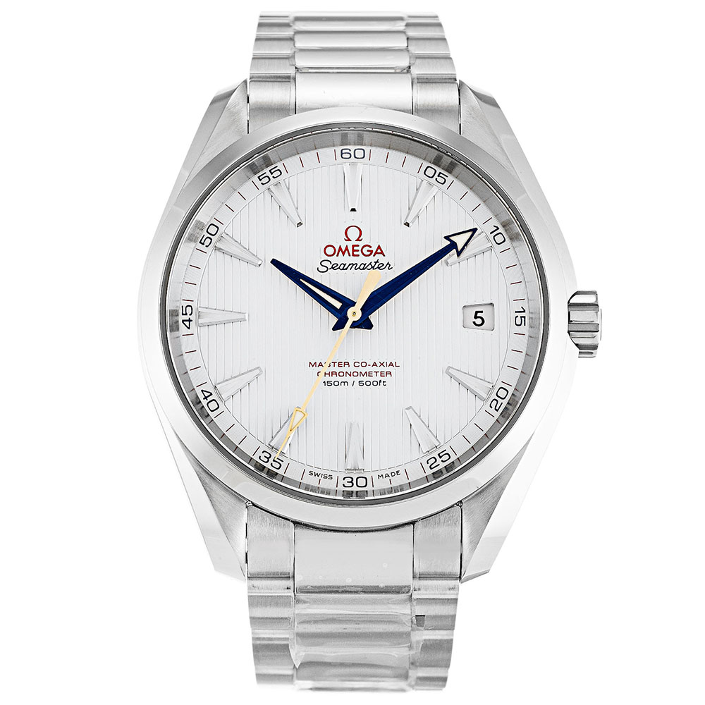 231.10.42.21.02.004 - Omega Seamaster Aqua Terra 41mm Automatic Silver Dial Watch