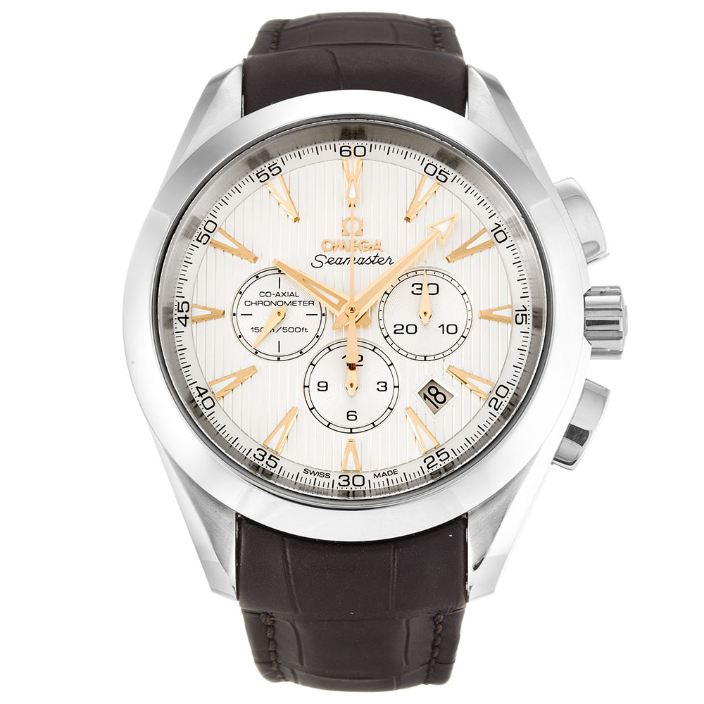 Omega Seamaster Aqua Terra 150m 231.13.44.50.02.001 | Quartz | 44mm Steel | Brown Leather | Silver