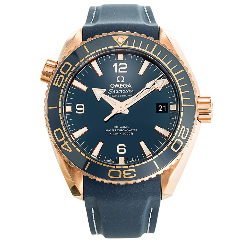 Omega Seamaster Planet Ocean 215.63.44.21.03.001 - Automatic - 43.5mm Steel Case - Blue Dial