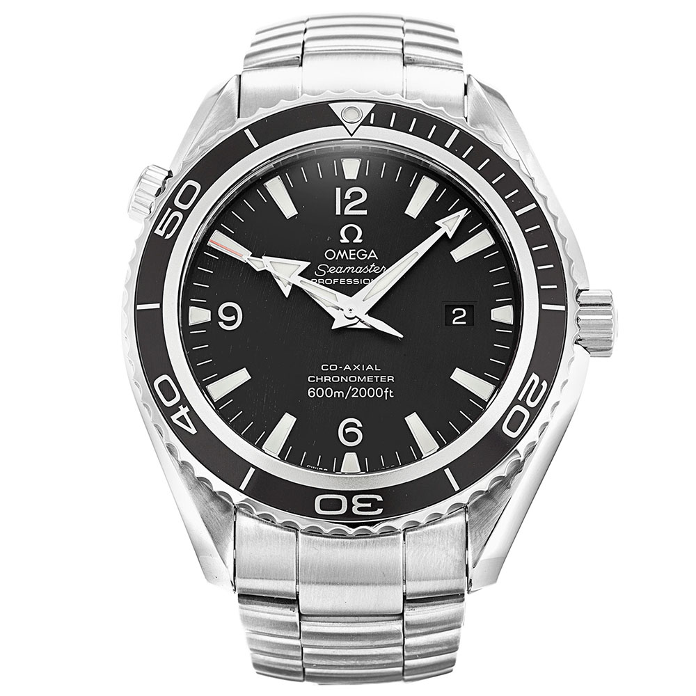 Omega Seamaster Planet Ocean 2200.50.00 - Automatic - Black Dial - Men's Watch - Replica Watch