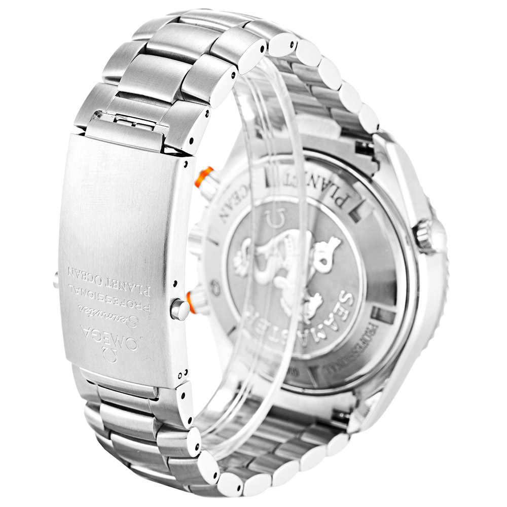 Omega Seamaster Planet Ocean 2218.50.00 | Quartz | 45.5 mm | 316 Steel | Black Arabic Dial