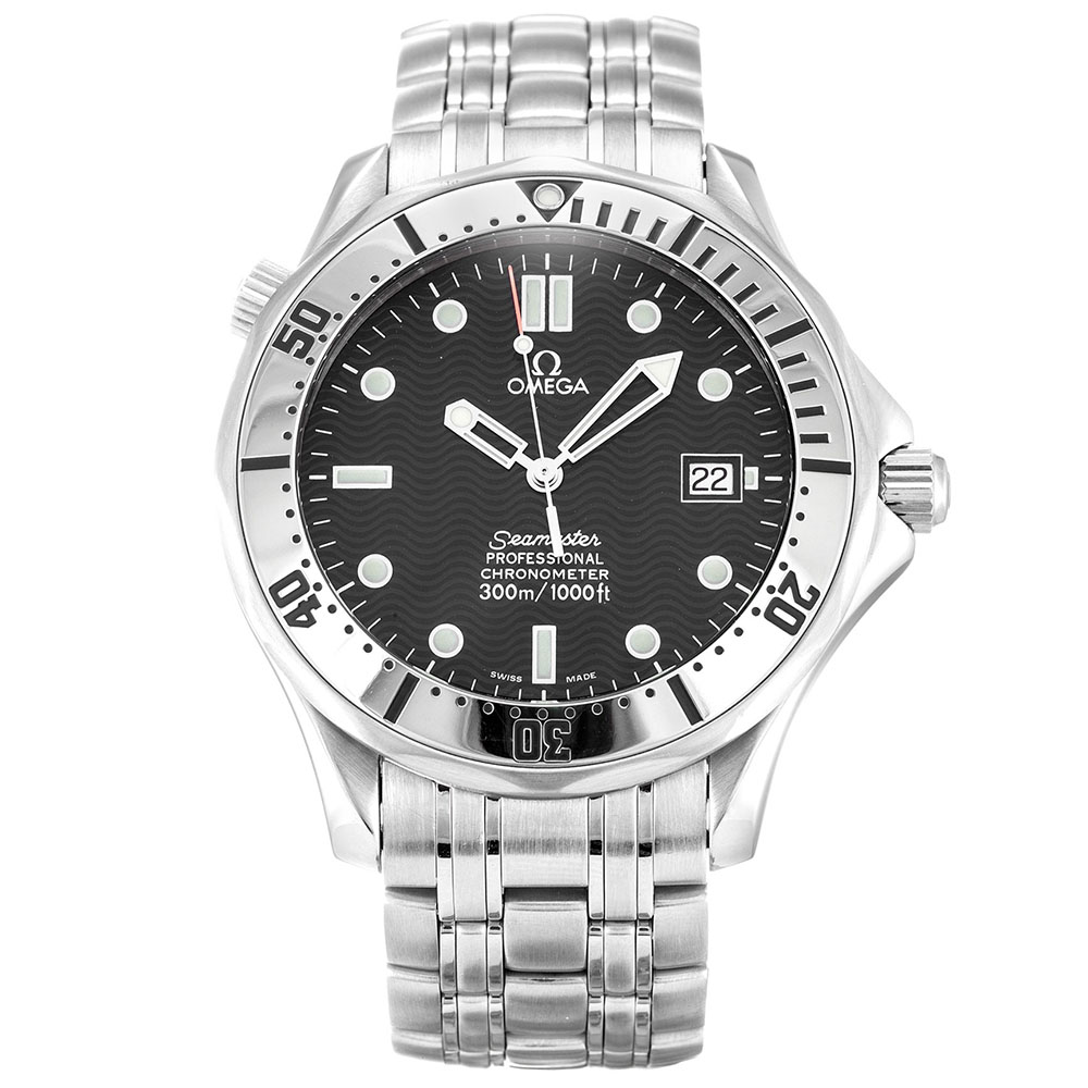Omega Seamaster 300m 2532.80.00 Automatic Movement Replica Watch 41mm Black Dial 316 Stainless
