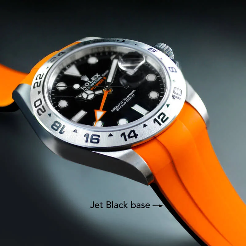 Explorer II 42mm 226570 Clean Black Dial on Oysterflex Rubber Strap?