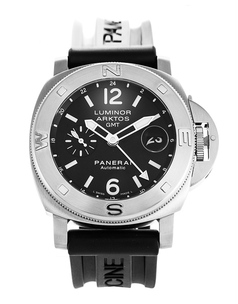 Brand Model Replica Watch, Men's Luminor Marina PAM00186 GMT, Automatic Movement, 40mm Steel Case