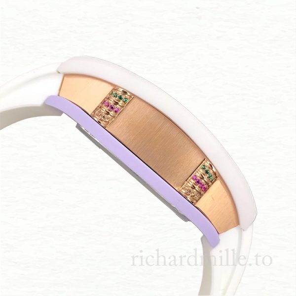 Richard Mille RM07-03 Ladies Automatic Candy Dial Ceramics Bezel
