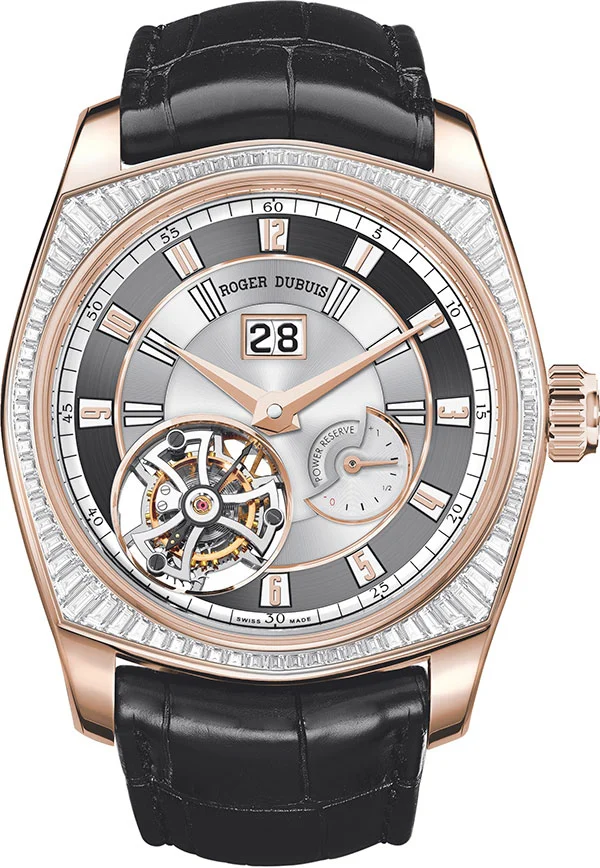 ROGER DUBUIS La Mon??gasque Rose Gold &amp; Diamond Flying Tourbillon
