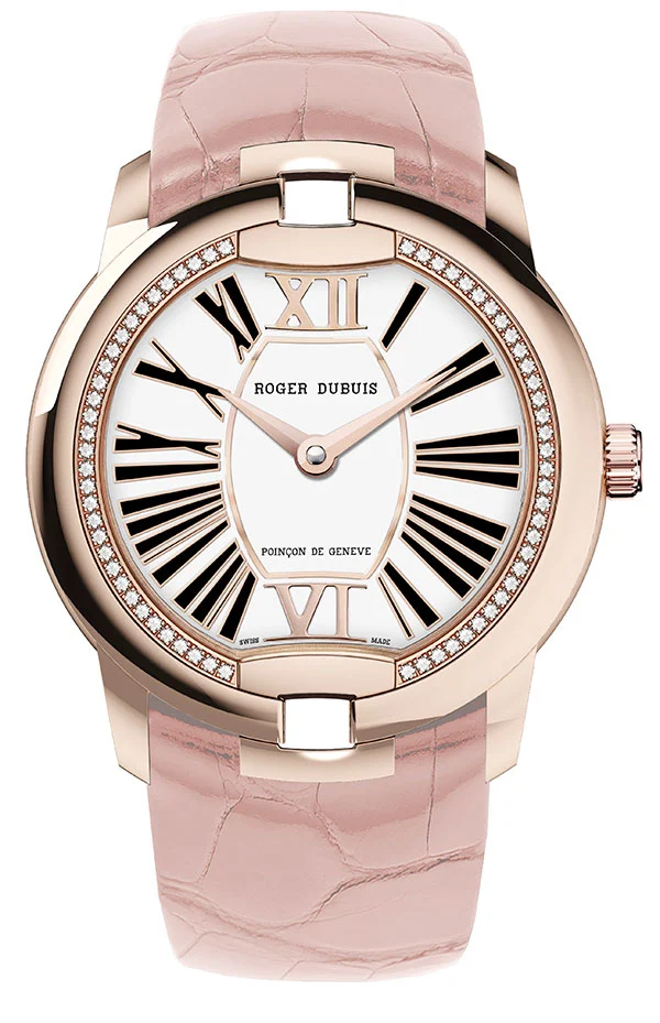 ROGER DUBUIS Velvet Rose Gold and Diamond Watch
