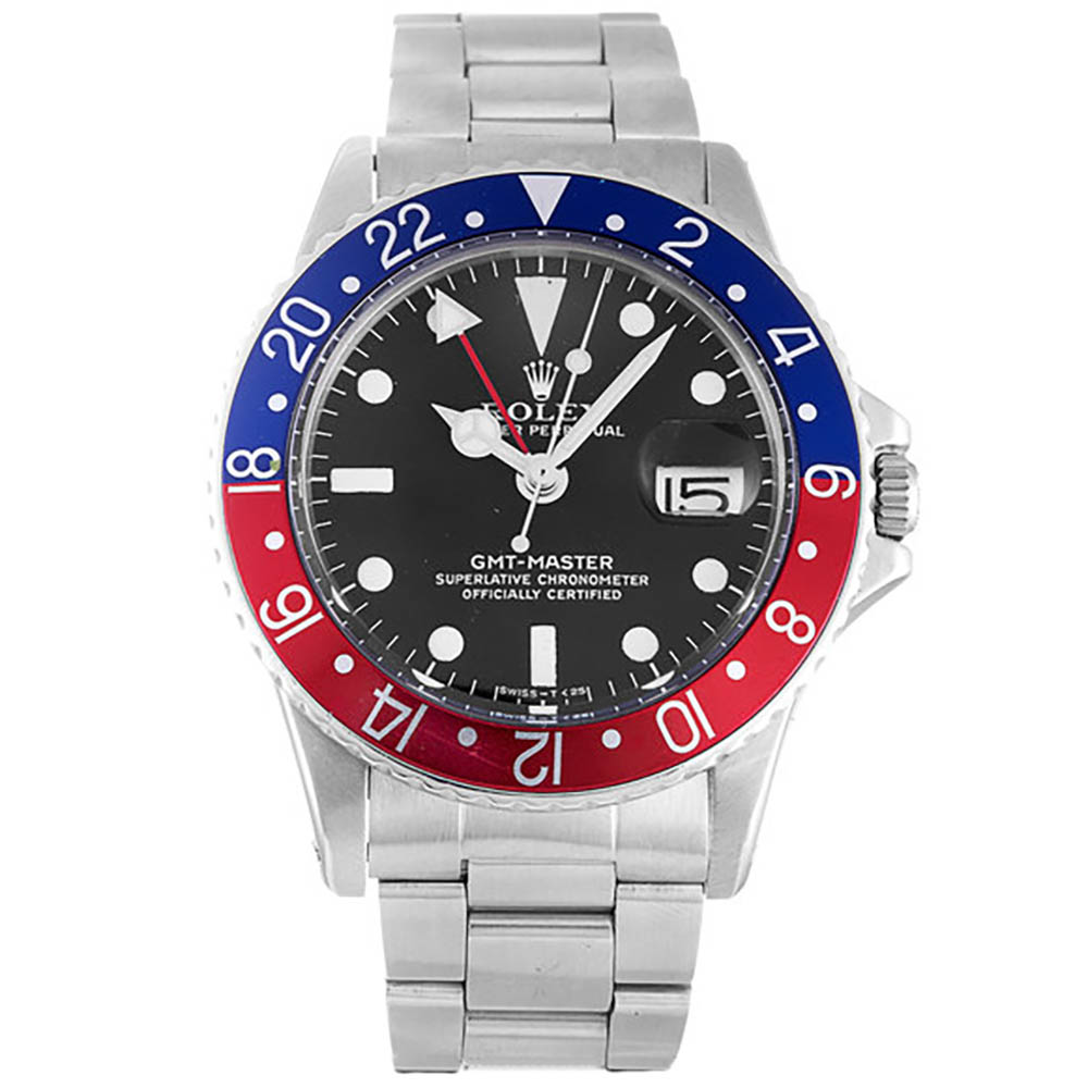 -Rolex-GMT Master 16700 Automatic Black Dial Watch