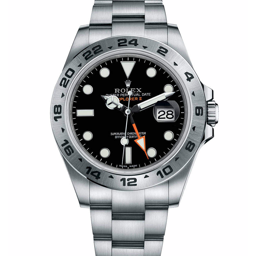 Rolex Explorer II 216570BKSO Automatic 42mm Black Dial Mens Watch - Replica Watch