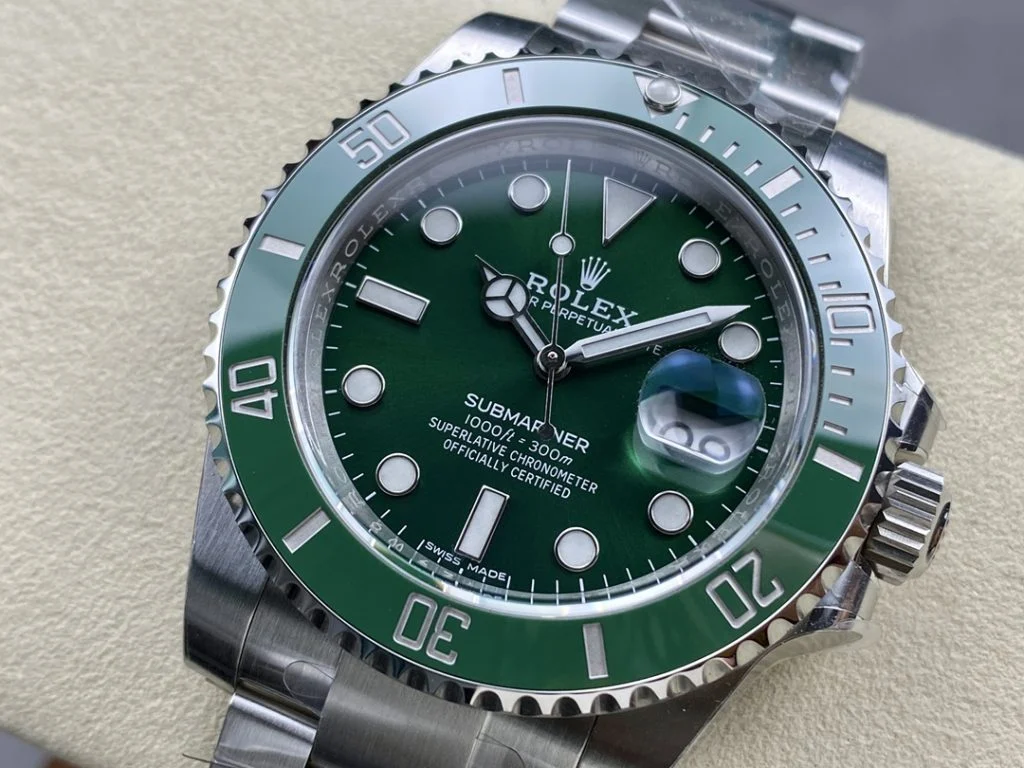 Rolex Submariner 116610LV Hulk Green Dial Green Ceramic Bezel Clean Factory 1:1 Best Edition Super Clone V3