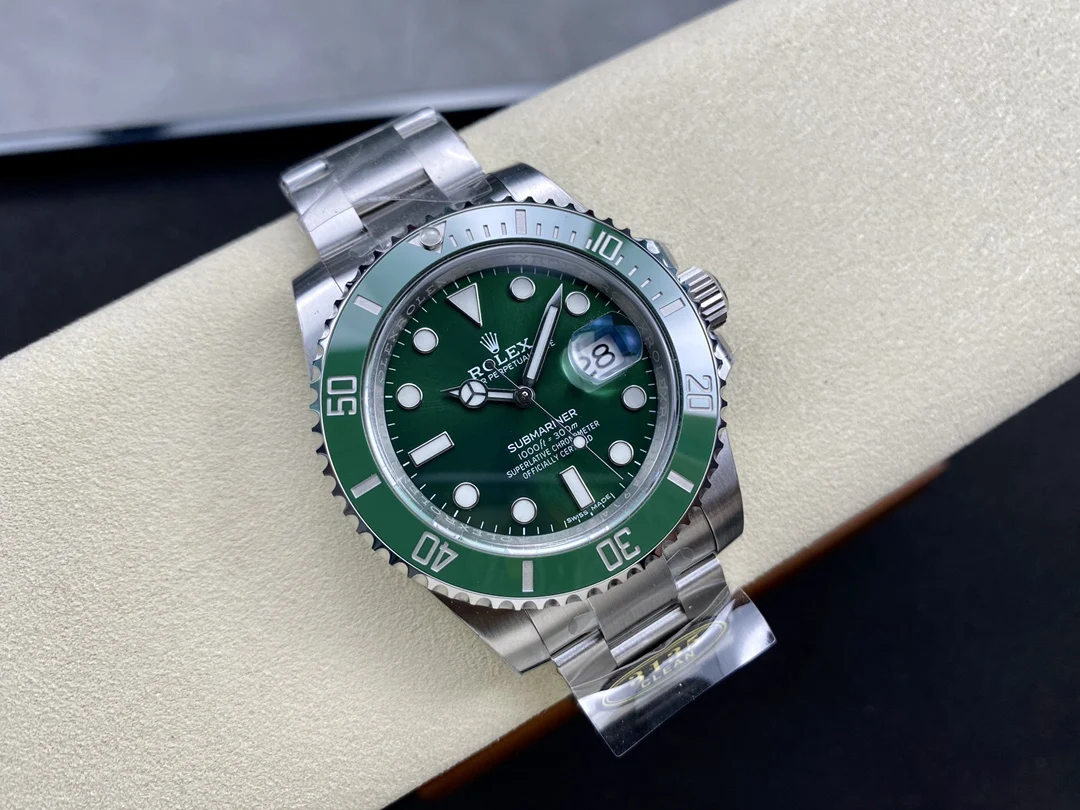 Rolex Submariner 116610LV Hulk Green Dial Green Ceramic Bezel Clean Factory 1:1 Best Edition Super Clone V3