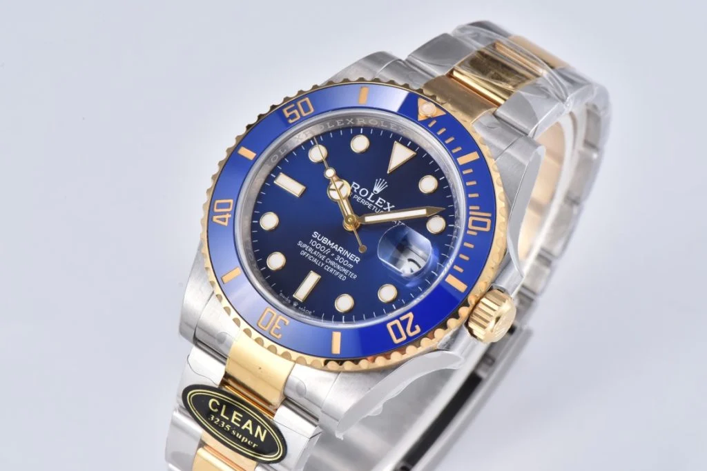Rolex Submariner 41mm 126613LB Blue Dial Blue Ceramic Bezel 904L Steel Two Tone Yellow Gold Super Clone V3