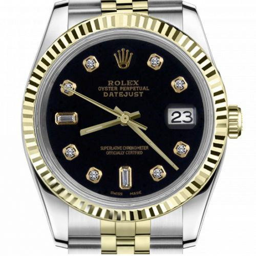 Rolex DateJust Black Dial Super Clone 16013 Super Clone
