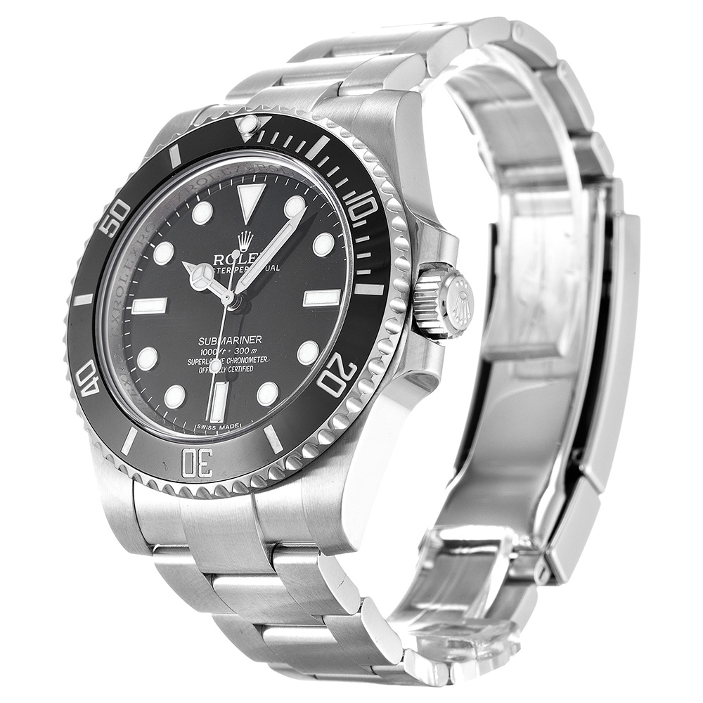 Rolex Submariner 114060 Mens Automatic Black Dial 40MM 316SS Steel Case & Bracelet Watch