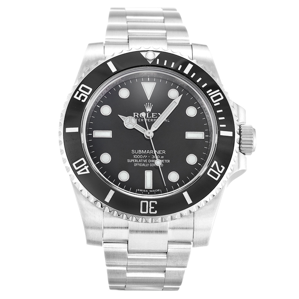 Rolex Submariner 114060 Mens Automatic Black Dial 40MM 316SS Steel Case & Bracelet Watch