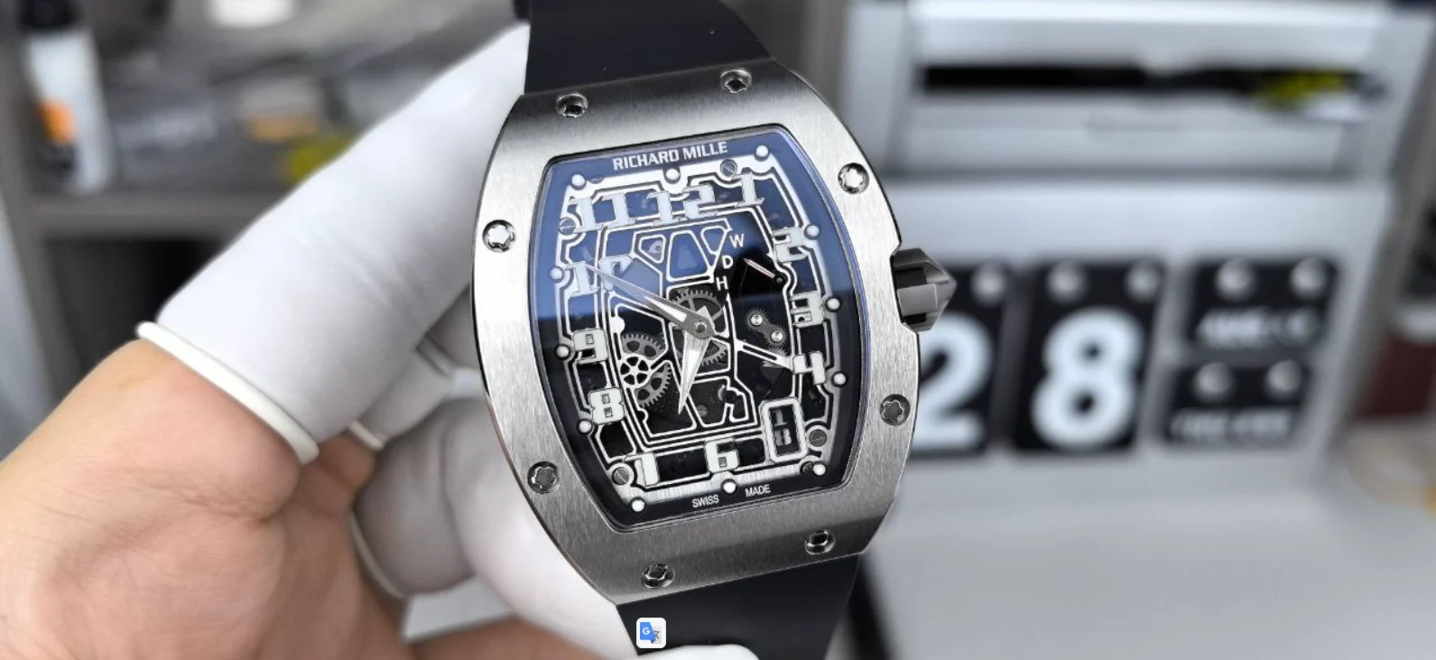 RM67-01 Titanium Case Super Clone Custom Version