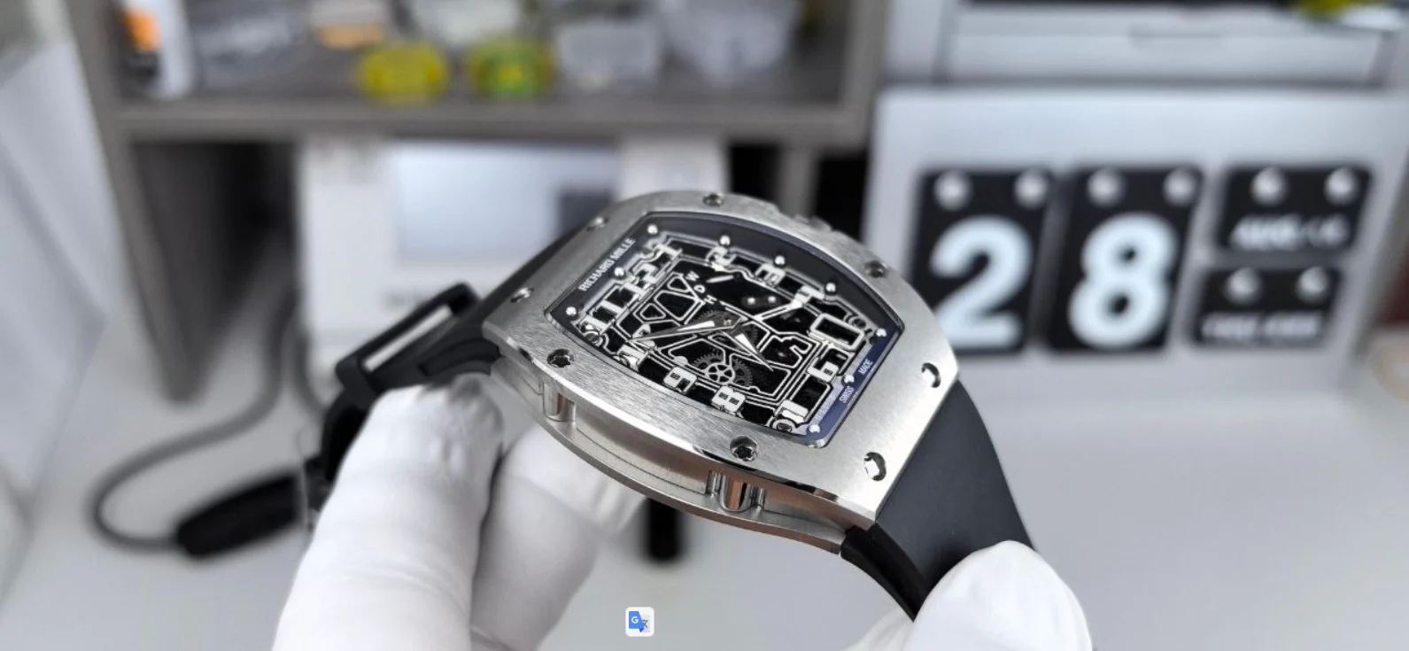 RM67-01 Titanium Case Super Clone Custom Version