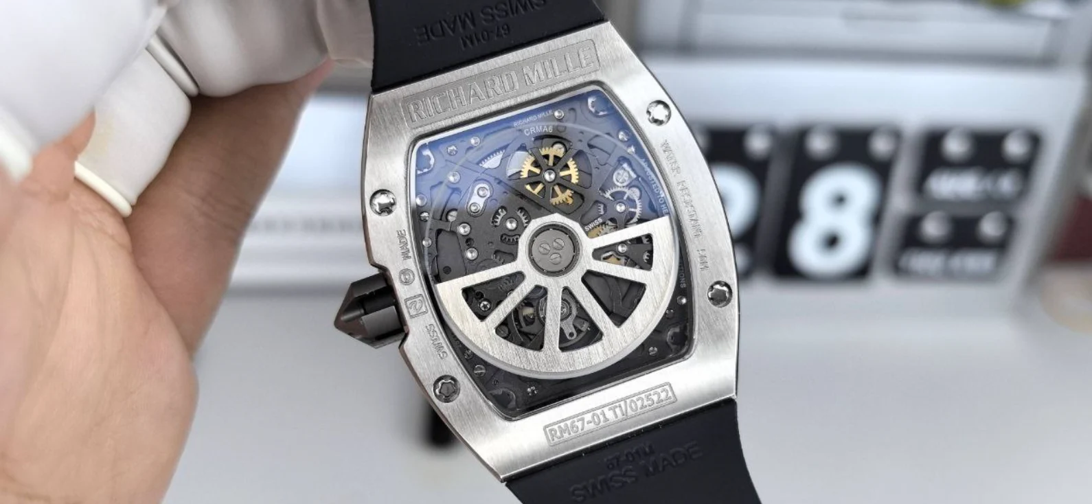 RM67-01 Titanium Case Super Clone Custom Version
