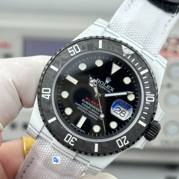 PPM Factory Single Red Blaken Rolex Submariner