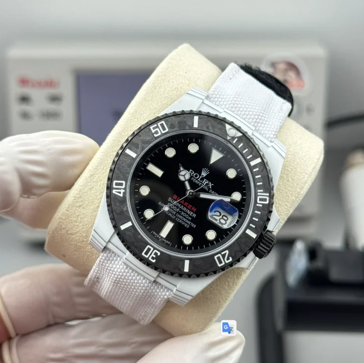 PPM Factory Single Red Blaken Rolex Submariner