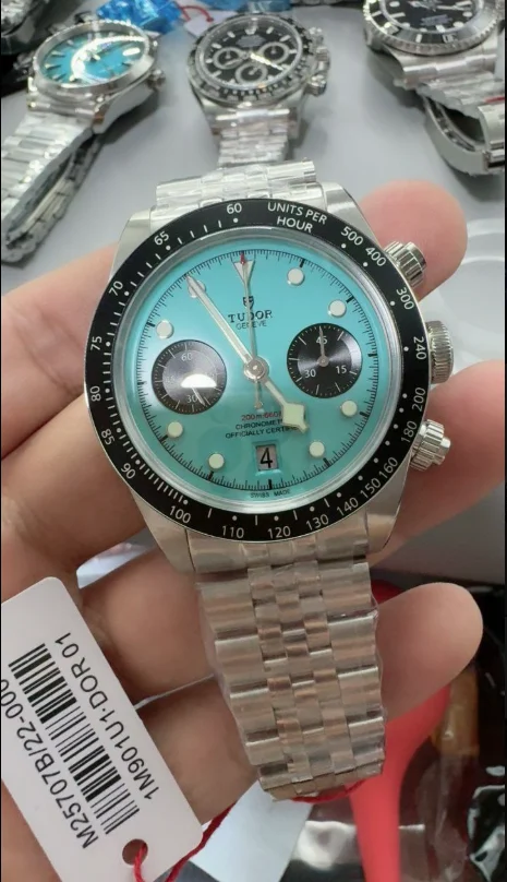 M+F Factory Tudor Black Bay Chrono