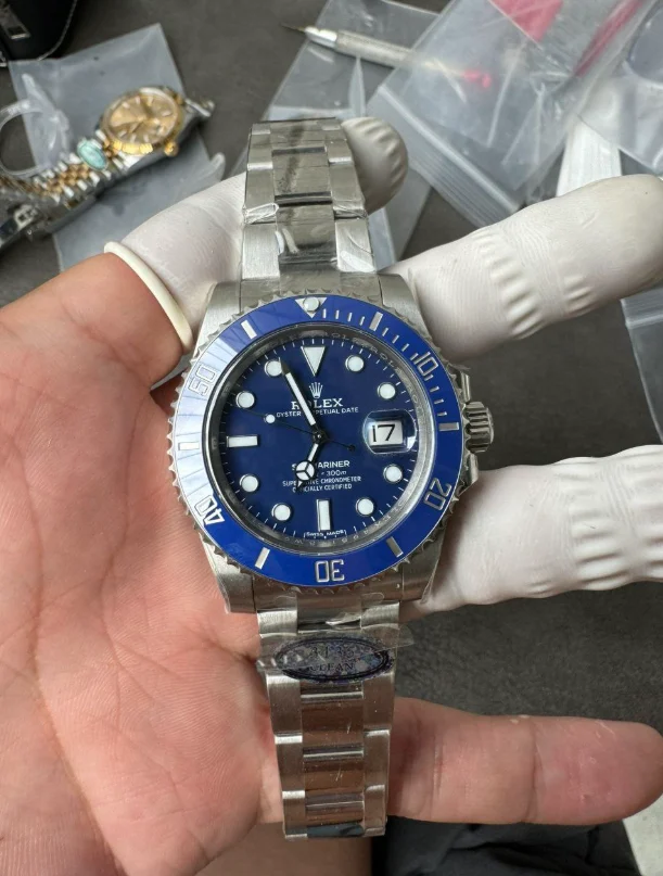 Clean Factory Rolex Submariner Smurf