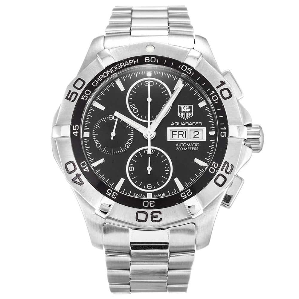 Tag Heuer Aquaracer CAF2010.BA0815 - Automatic - Black Dial - 43MM - Men's Quartz Replica Watch