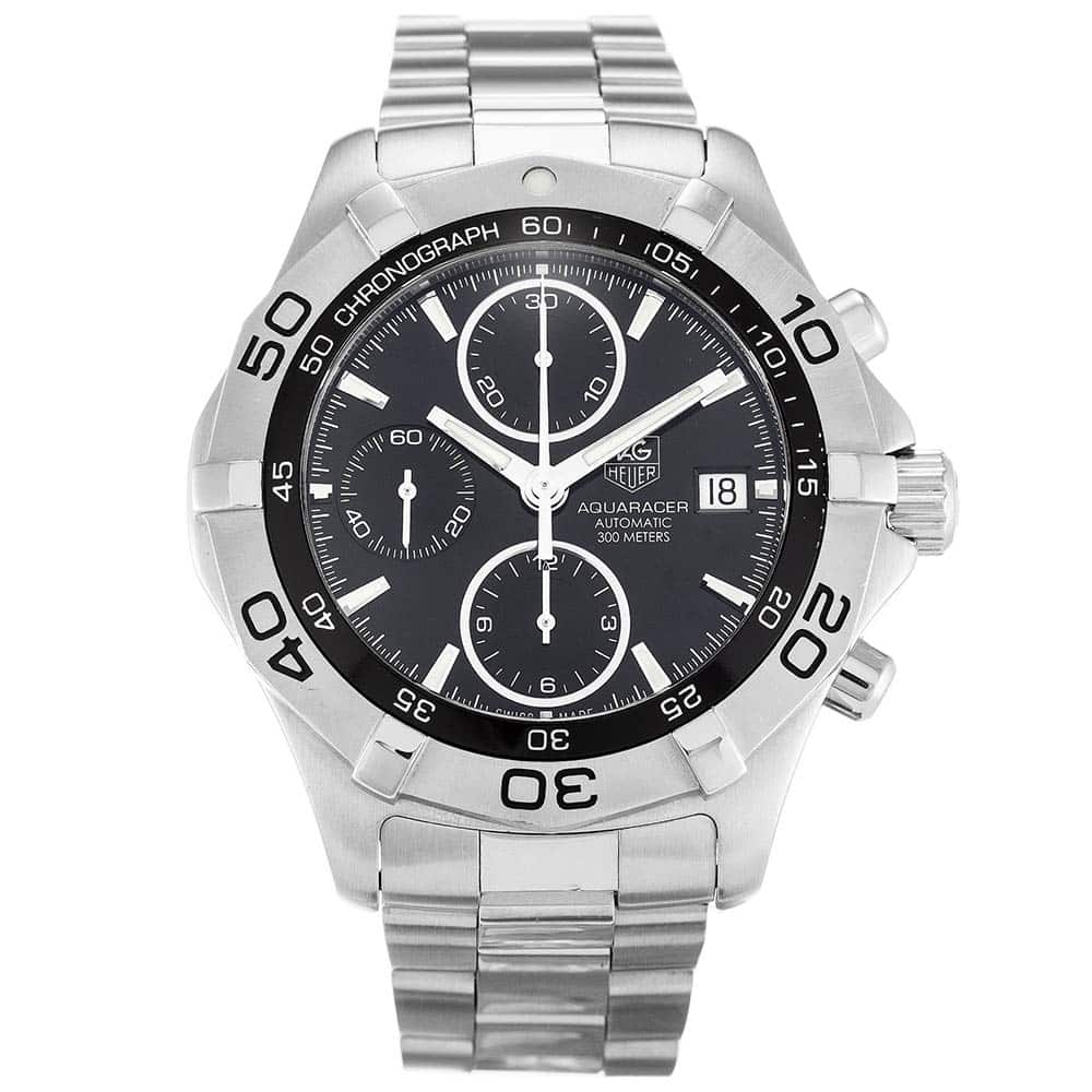 Tag Heuer Aquaracer CAF2110.BA0809 Automatic 41MM Silver Dial Men's Quartz Replica Watch