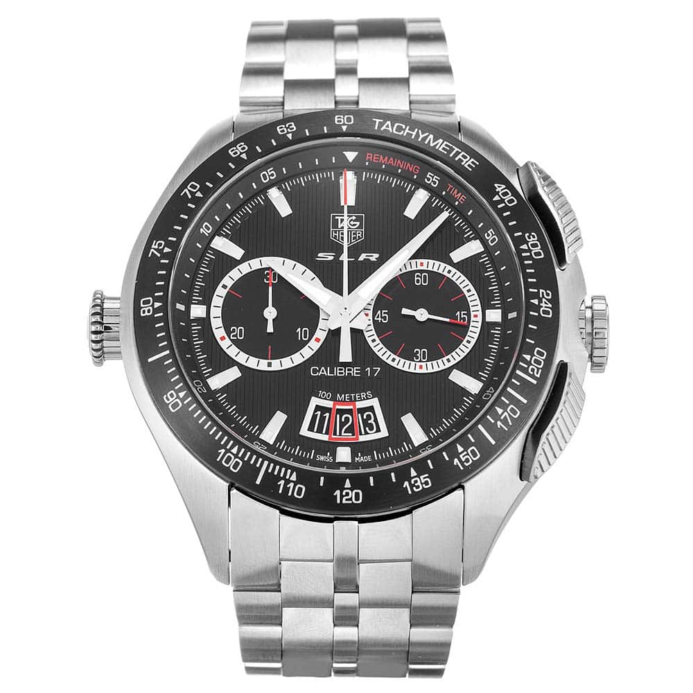 Tag Heuer SLR CAG2010.BA0254 Replica Watch, Quartz, 47mm Steel Case, Black Dial