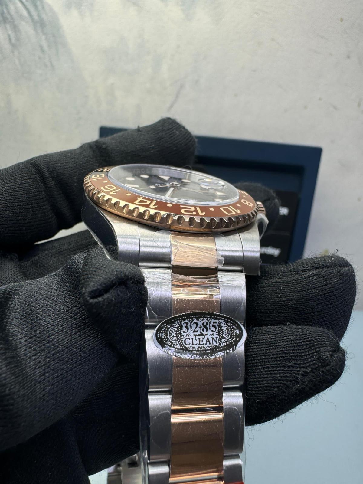 Rolex GMT Master II Black Dial Rootbeer Super Clone PR151515 V2
