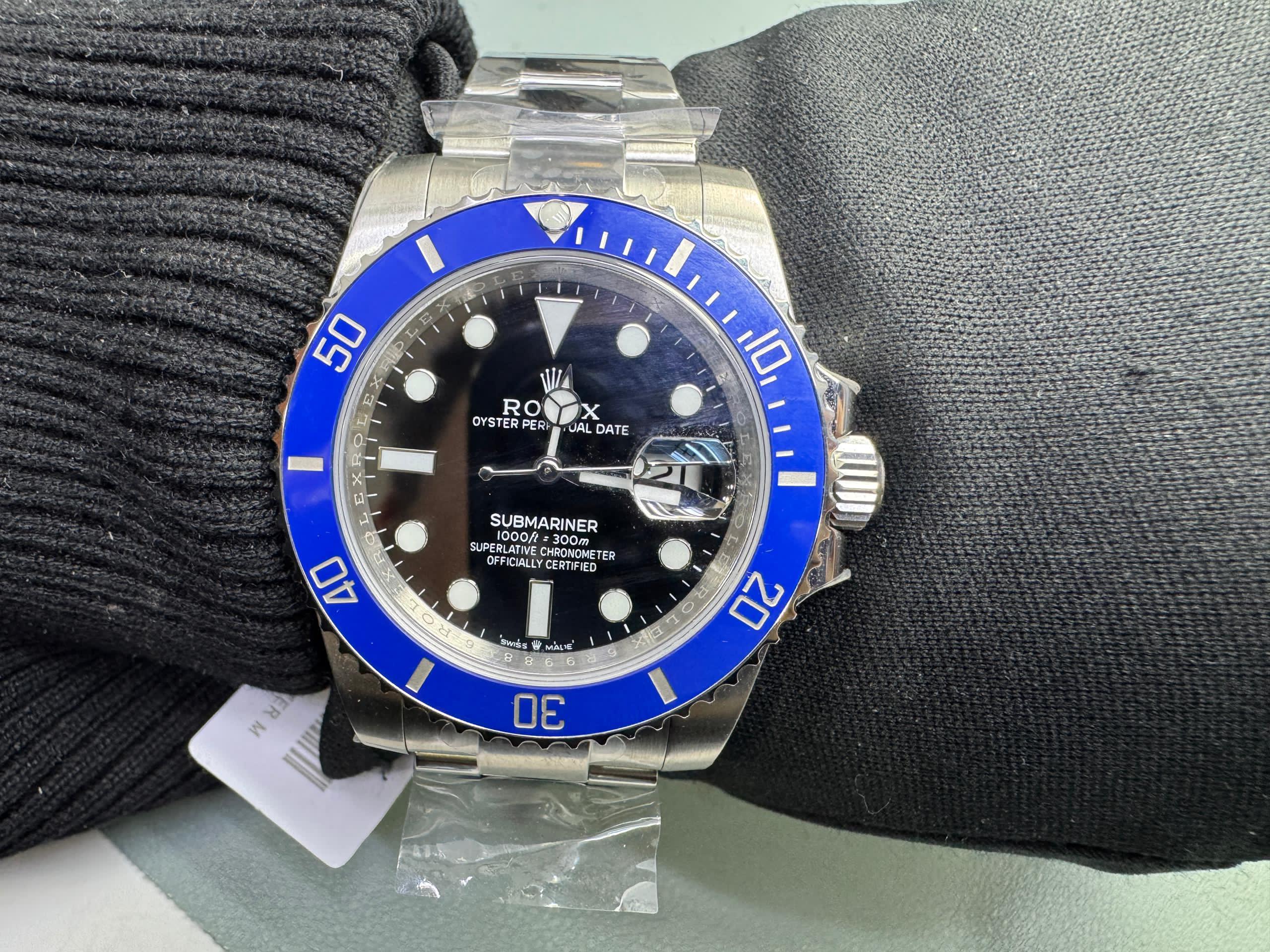 Rolex Submariner 41mm Black Dial 126619LB Super Clone