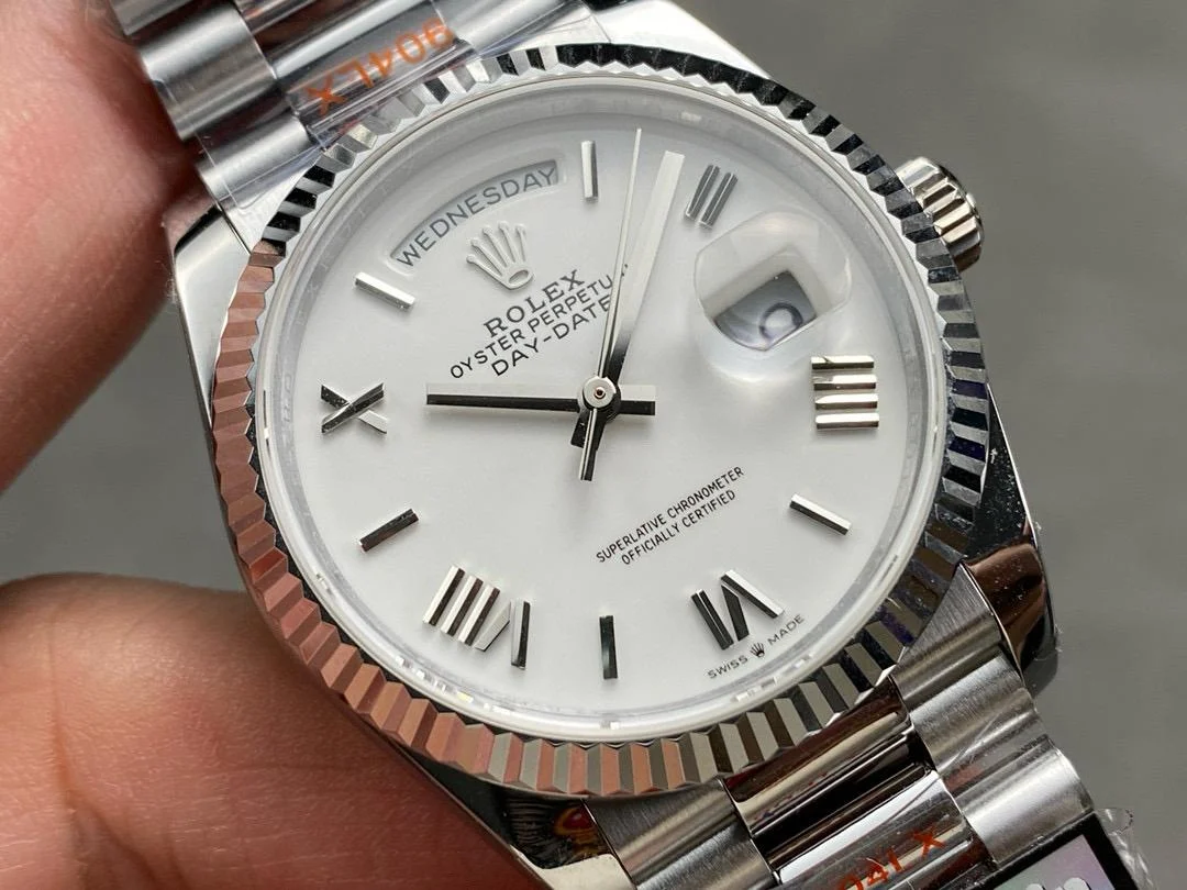 Rolex Day-Date 40 228239 Super Clone White Dial