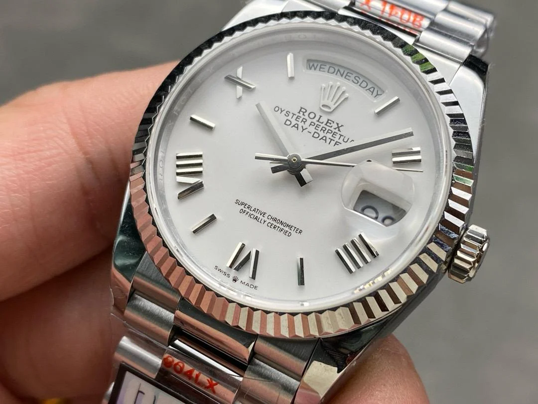 Rolex Day-Date 40 228239 Super Clone White Dial