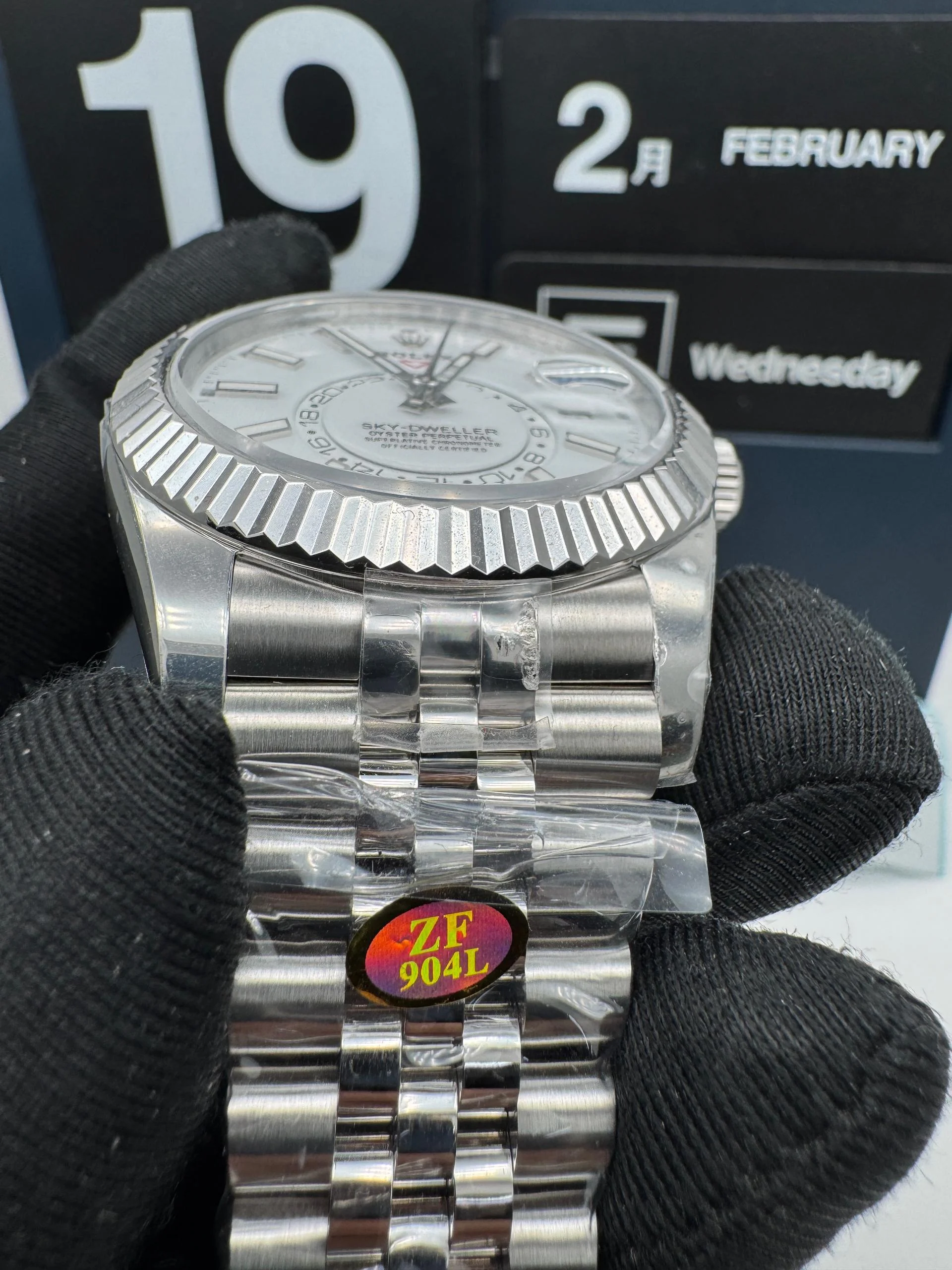 Sky-Dweller White Dial Jubilee Bracelet 326934 super clone