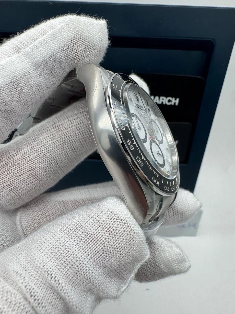 Daytona 126500 UFO 1:1 Best Edition 904L Steel White Dial on SS Bracelet UF4131 (Free Sprung) Weighted Version