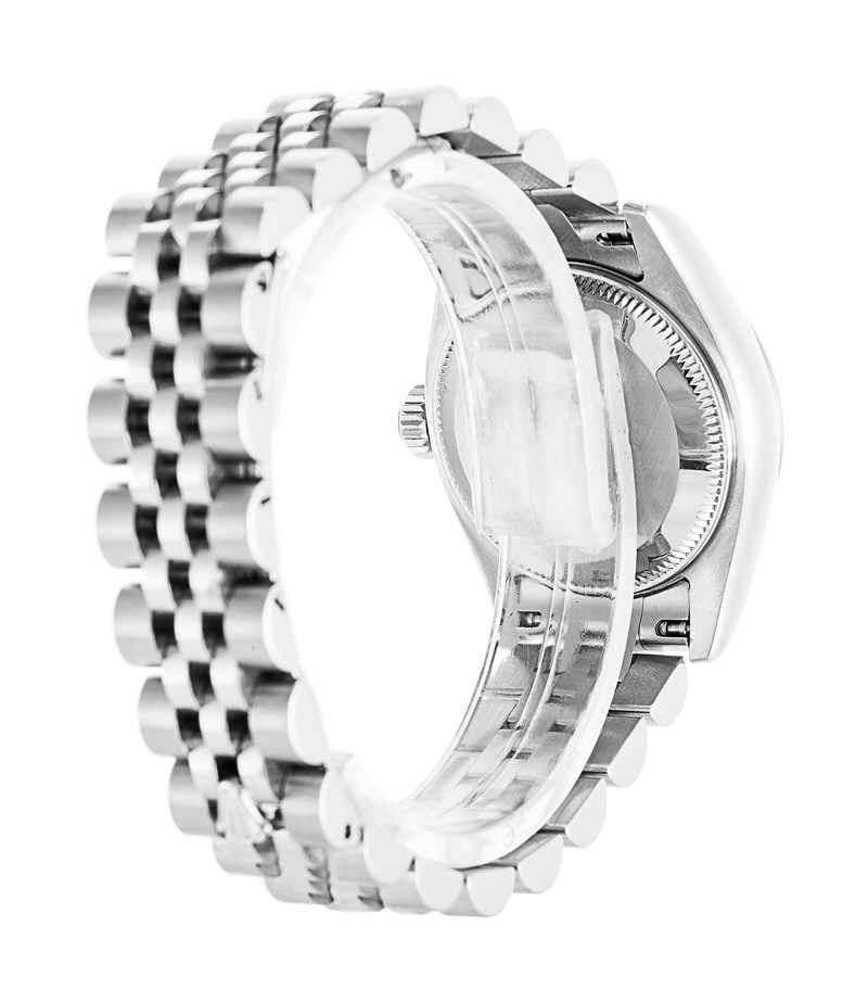 Rolex Datejust 179174 Ladies Automatic Watch, 26mm White Dial Steel Case