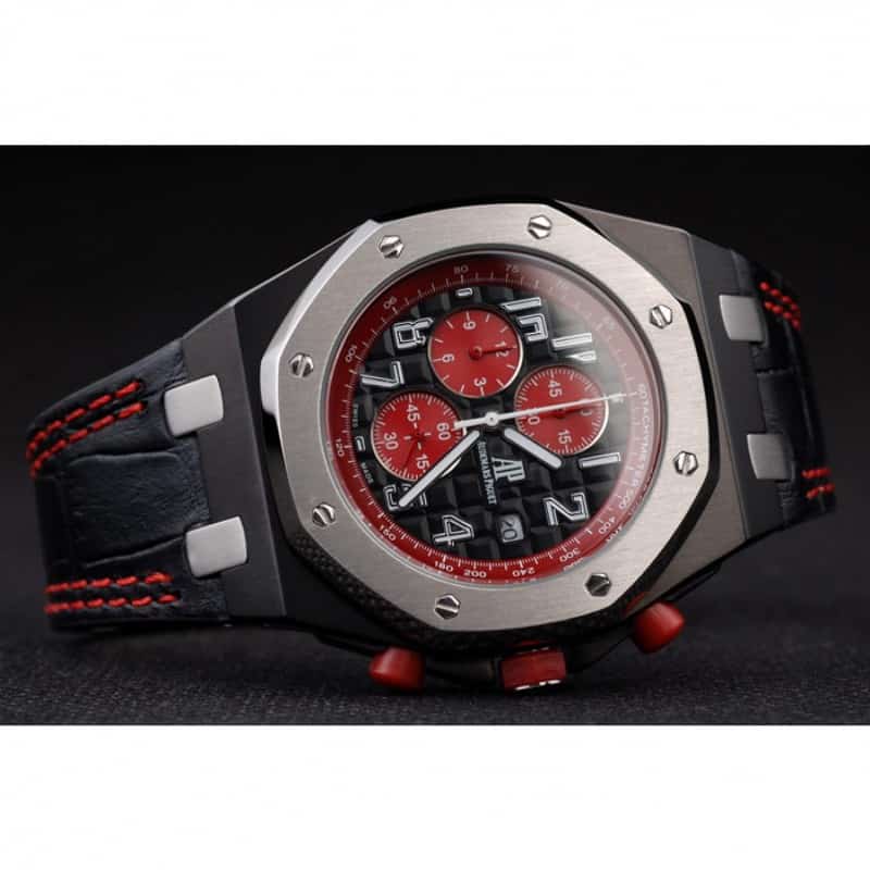 Audemars Piguet 2008 Singapore Inaugural F1 GP Replica Watch, Quartz Movement, Ion-plated SS Case