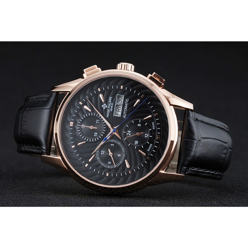 Patek Philippe Grand Complications 1454238 Replica Watch, Automatic, 18k Rose-Gold Plated, Sapphire