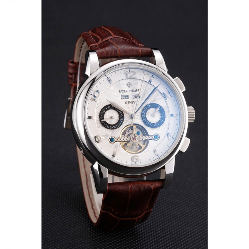 15202ST.OO.1240ST.01 - Patek Philippe Perpetual Complications Automatic Men's Watch - White Dial