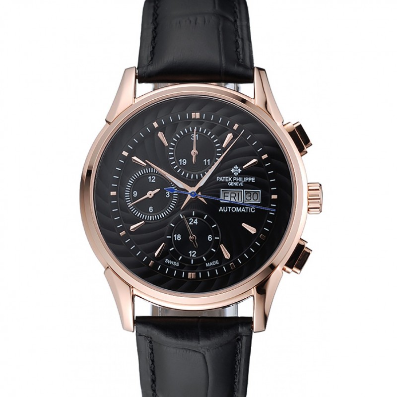 Patek Philippe Grand Complications 1454238 Replica Watch, Automatic, 18k Rose-Gold Plated, Sapphire