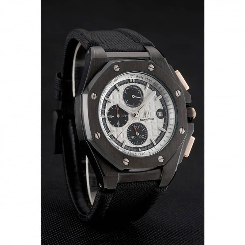 Audemars Piguet RO Offshore 621432 Quartz Japanese Silver Dial Replica Watch