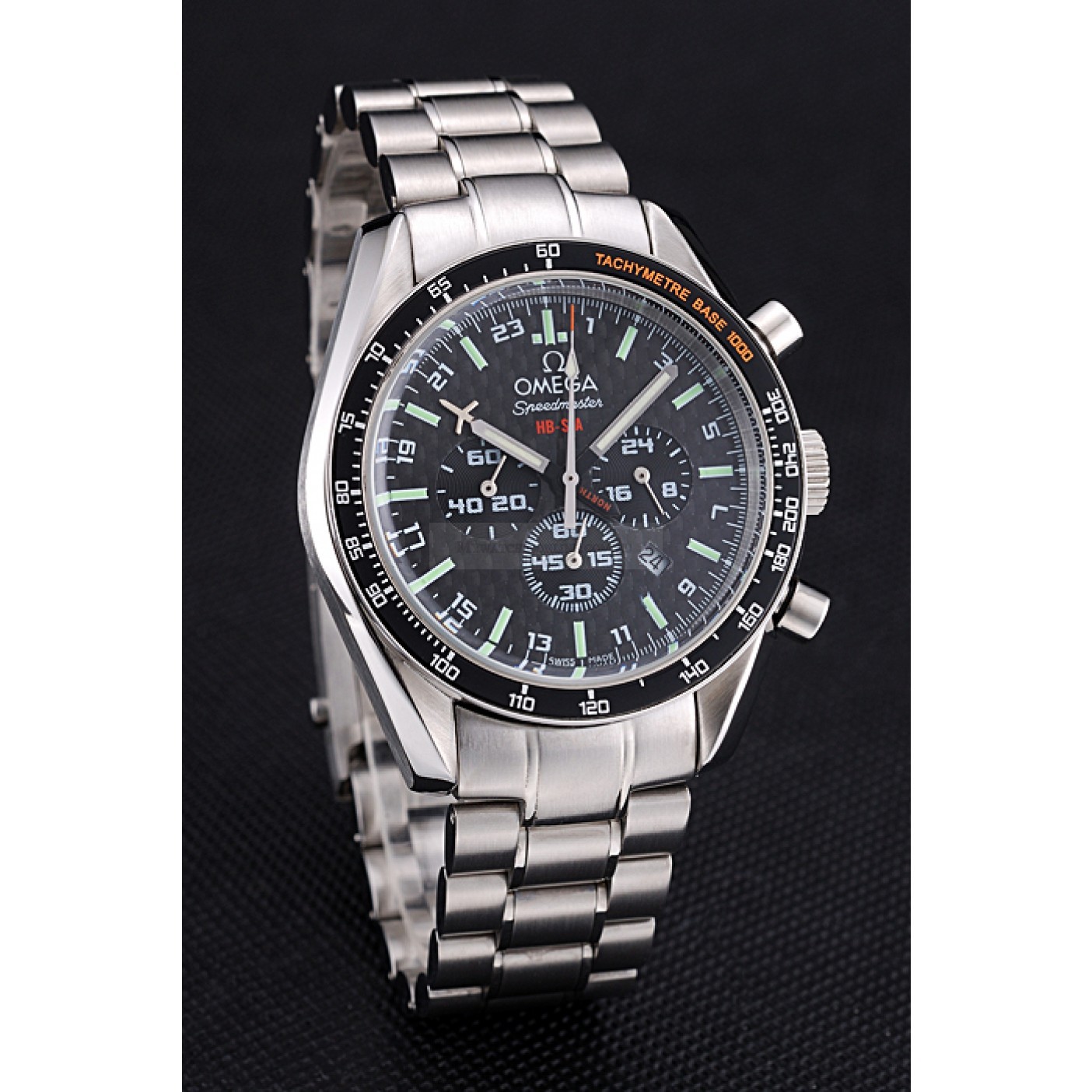 Omega Speedmaster HB-SIA GMT 622401 - Replica Watch - Automatic - Steel Case