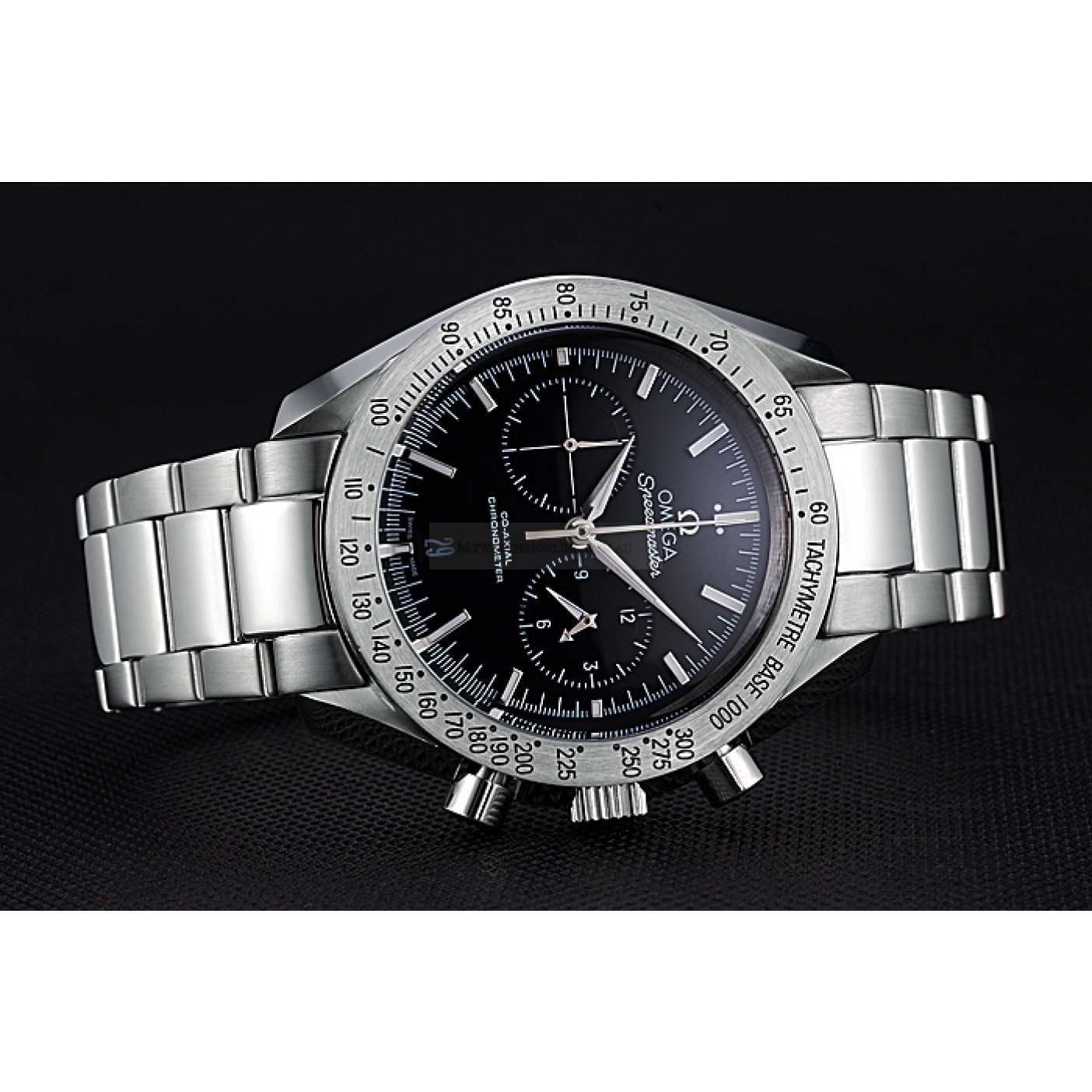 Omega Speedmaster Quartz Replica, Black Dial, Stainless Steel Case, 622799ST.OO.1240ST.01 Watch