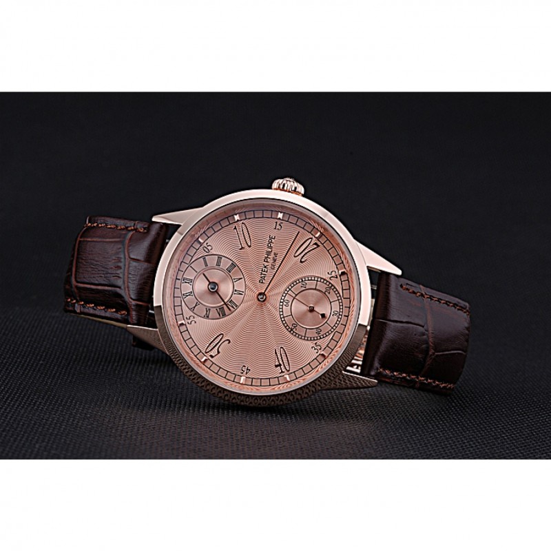Patek Philippe Complications - 622149 - Automatic - 18k Rose-Gold Case - Replica Watch