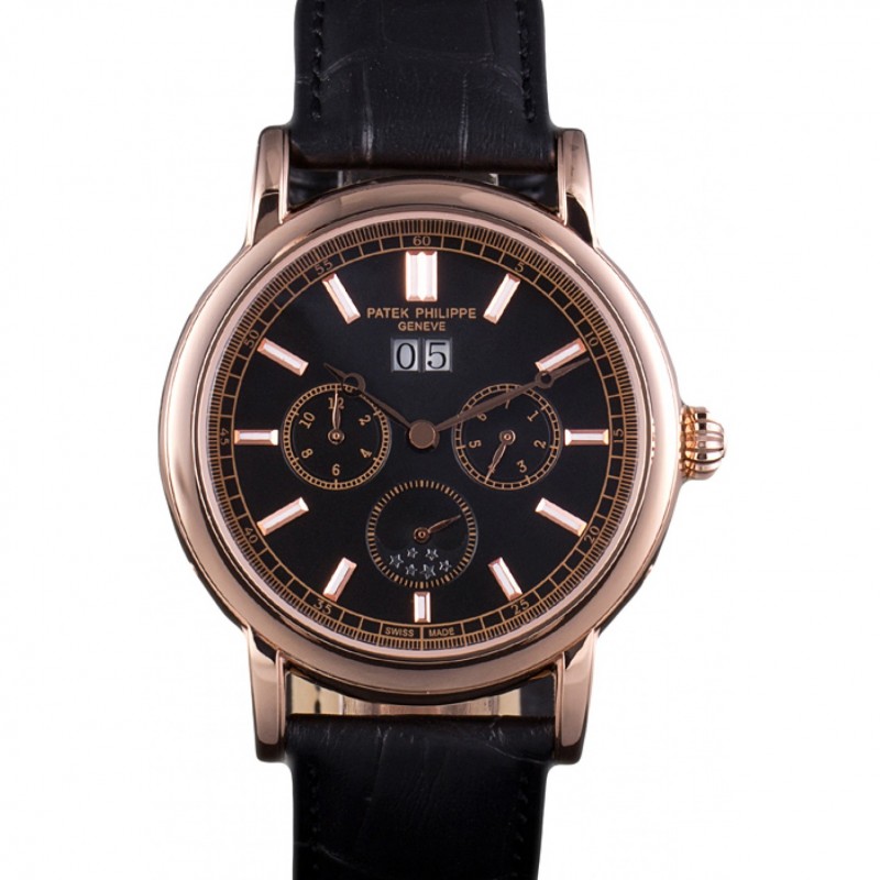 Patek Philippe Grand Complications 80292 Replica Watch, Automatic Movement, 18k Rose-Gold Plated