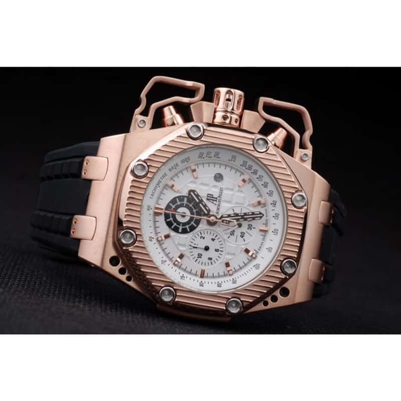 Audemars Piguet RO Offshore 3281 | Rose-gold Plated | Chronograph | Sapphire Crystal | Men's