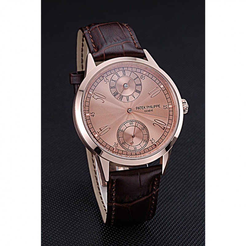 Patek Philippe Complications - 622149 - Automatic - 18k Rose-Gold Case - Replica Watch