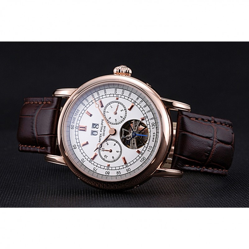 Patek Philippe Geneve Grand Complications 622156 - Automatic - 18k Rose-Gold Plated Case - Replica