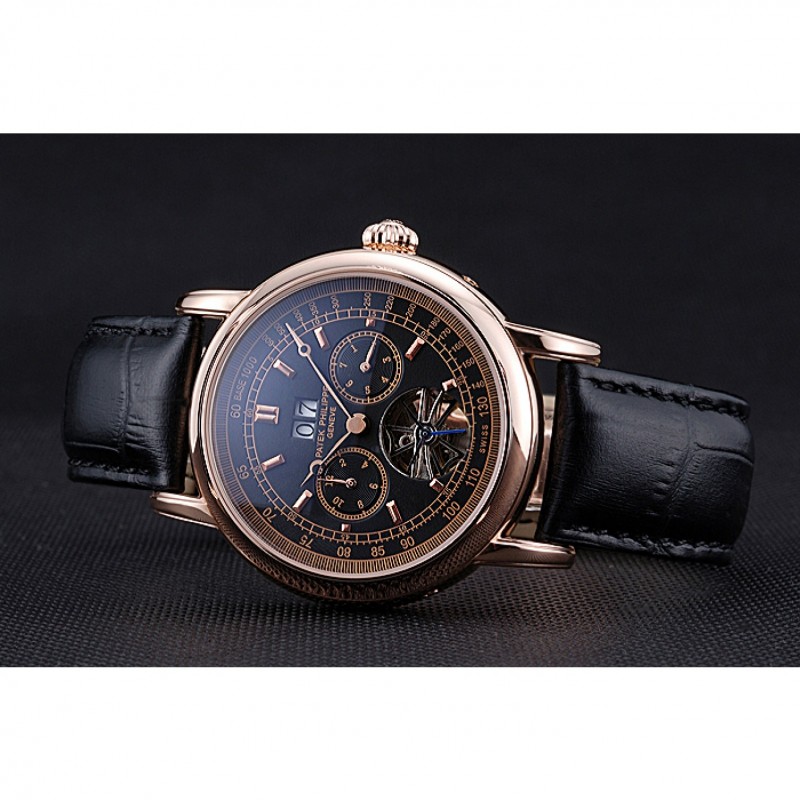 Patek Philippe Geneve Grand Complications 622157 Replica Watch, 18k Rose-Gold Plated, Automatic