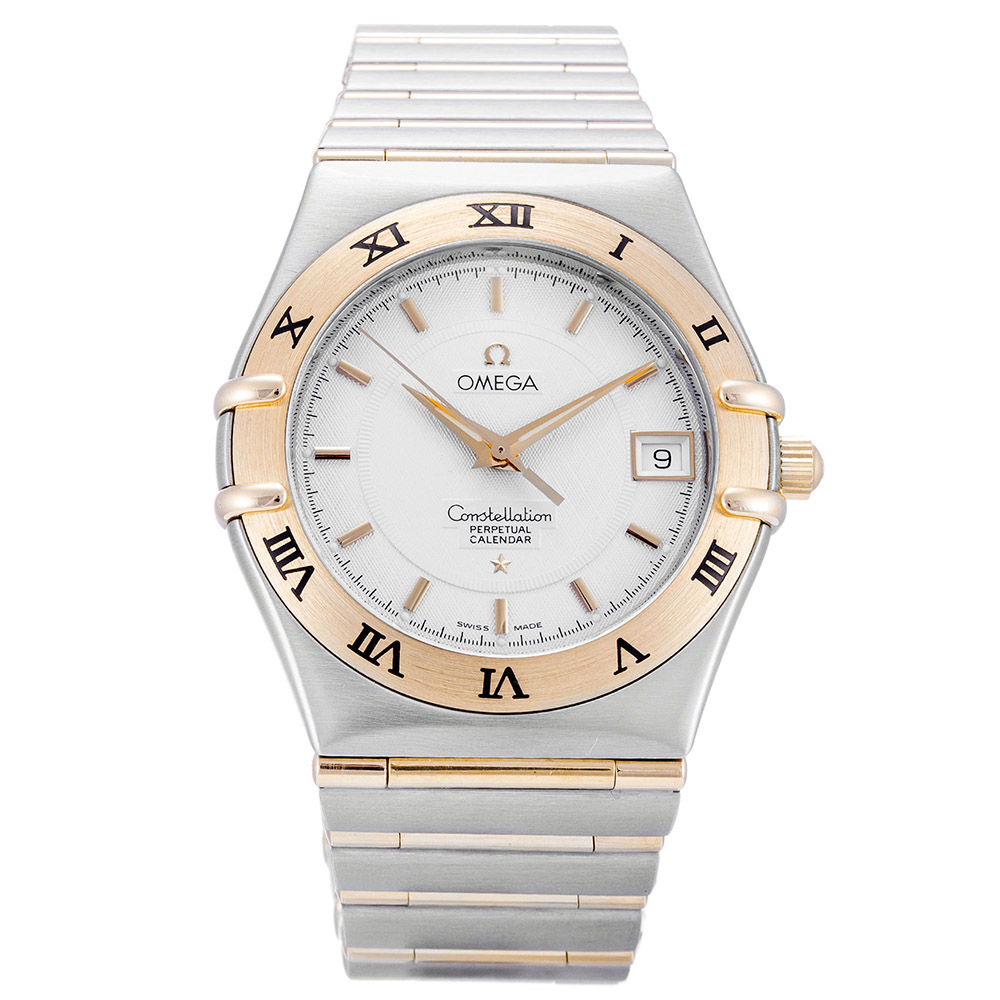 Omega Constellation Replica Watch 1252.30.00 Men's Quartz Silver Dial 316 SS Case & Bracelet